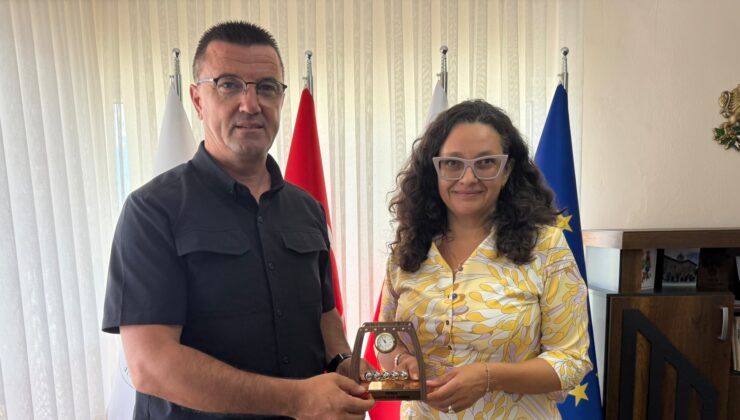 EGD’den Başkonsolos Kafedjiyska’ya ziyaret