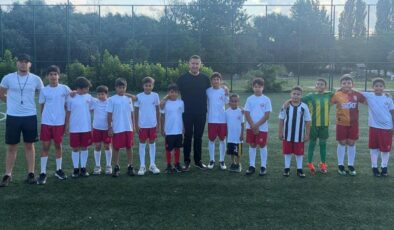 Geldi’den yaz spor okuluna ziyaret