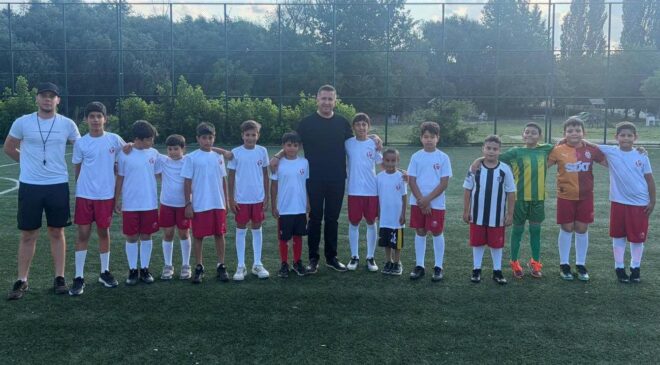 Geldi’den yaz spor okuluna ziyaret