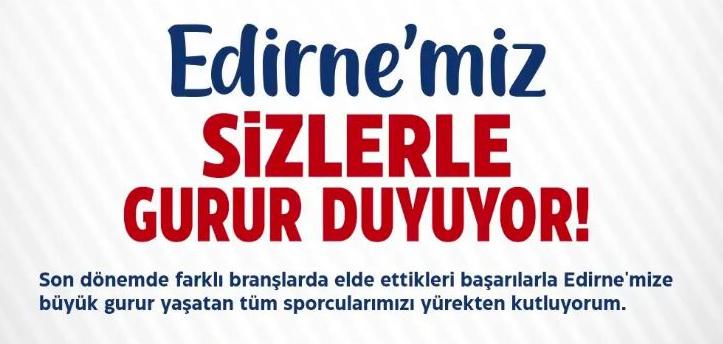 Gencan’dan başarılı sporculara tebrik