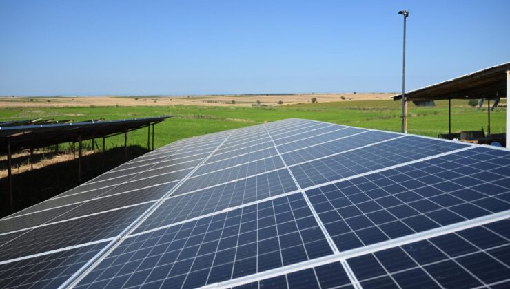 Güneş paneliyle bedava sulu tarım