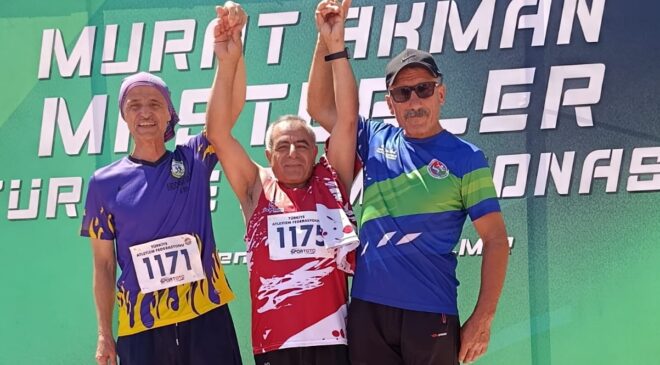 Hızlı yürüme şampiyonu oldu