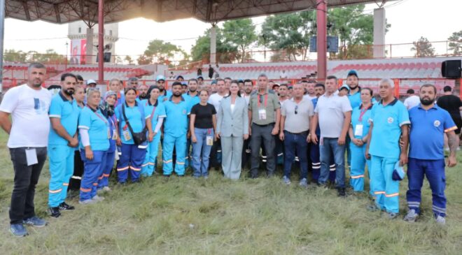 Kırkpınar’ın çöpü 92 ton