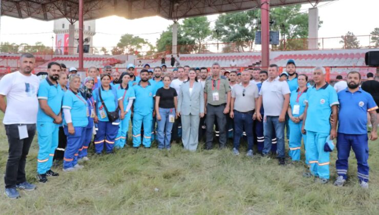 Kırkpınar’ın çöpü 92 ton