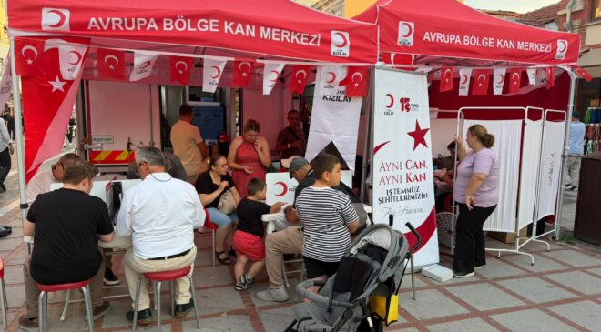 Edirnelilerden “15 Temmuz” bağışı