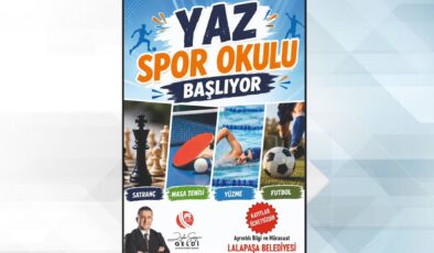 Lalapaşa Belediyesi’nden bir ilk!