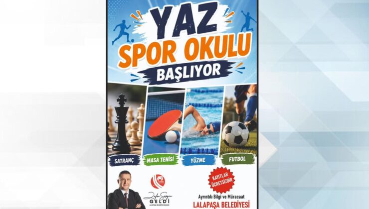 Lalapaşa Belediyesi’nden bir ilk!