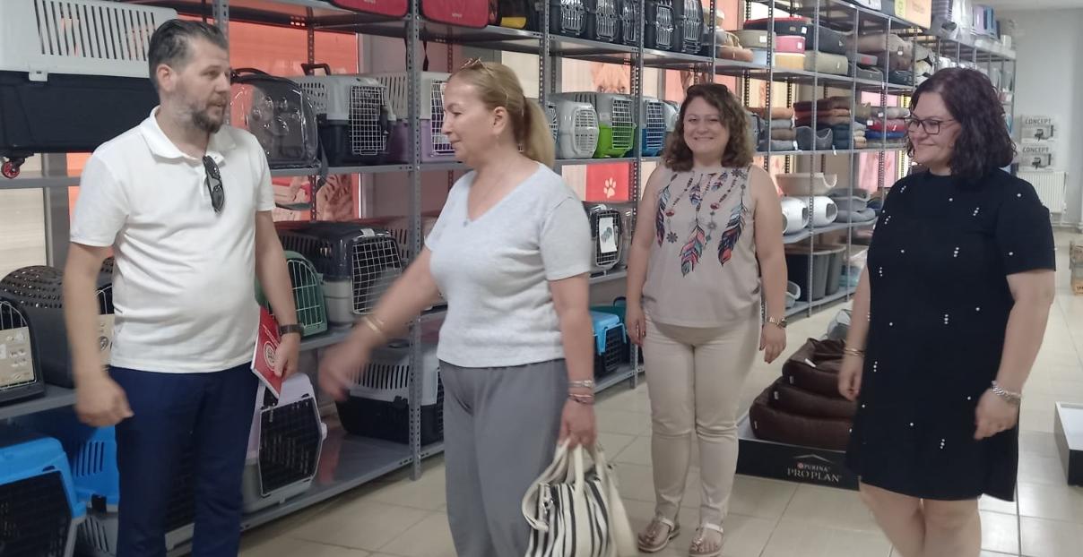 Mano’dan esnaf ziyareti