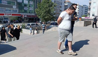Marketten bebek maması çaldı!