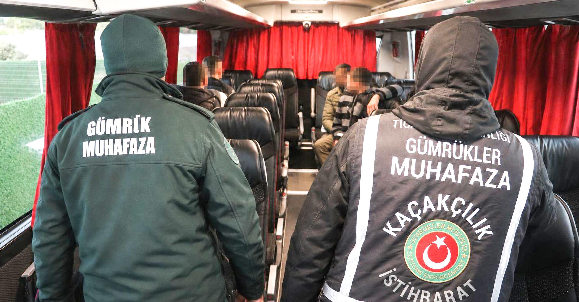 6 ayda 900 göçmen yakalandı