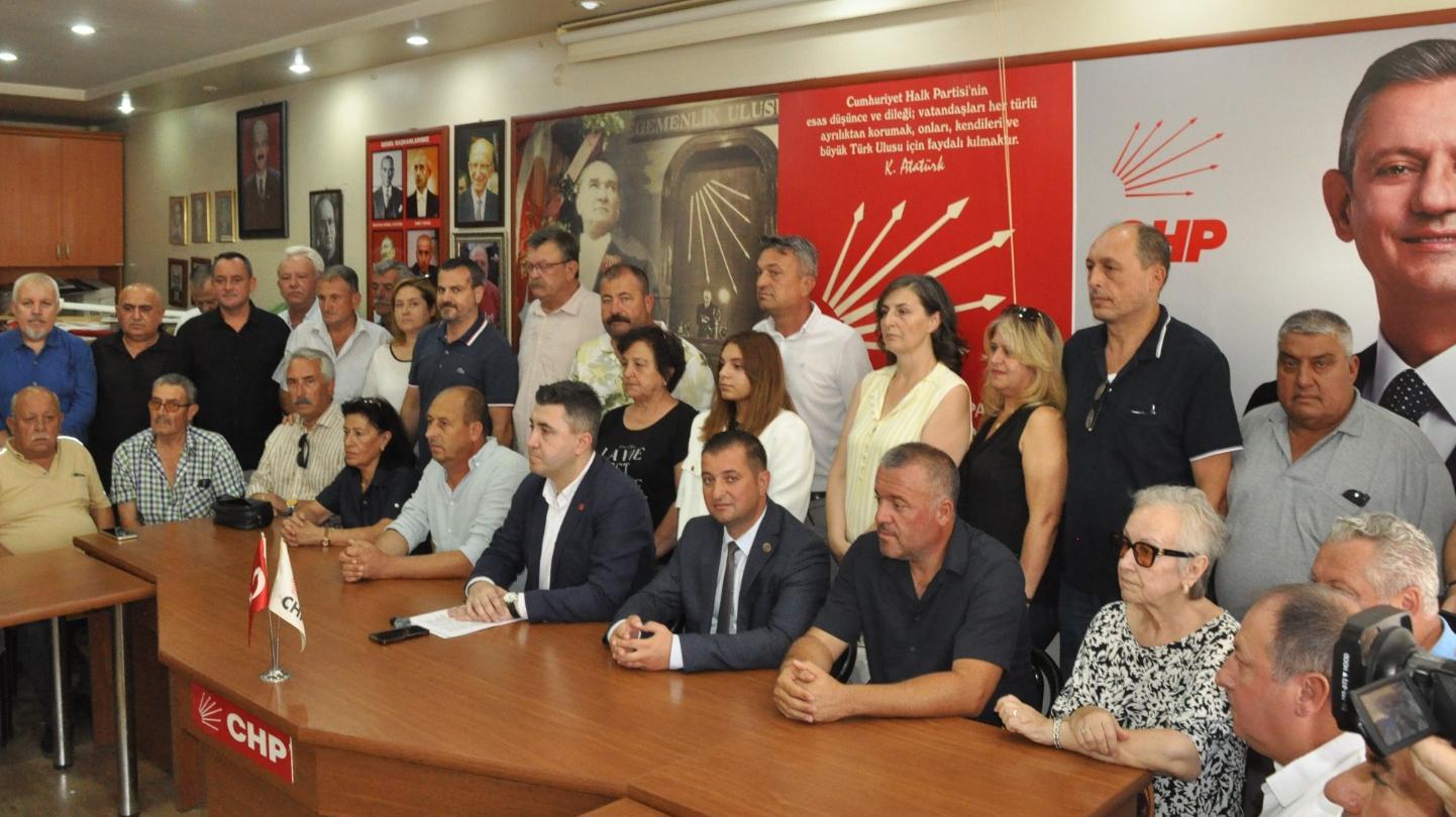 CHP Keşan’da toplu istifa