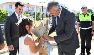 Vali Sezer’den Kaymakam Fırat’a ziyaret