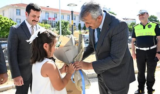 Vali Sezer’den Kaymakam Fırat’a ziyaret