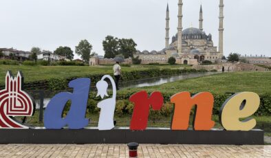 Edirne’de sağanak etkili oldu