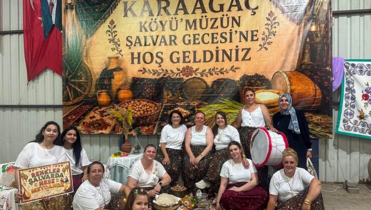 Cevizci köyde Şalvar Gecesi