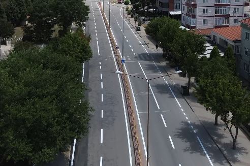Uzunköprü’de belediye çalışıyor