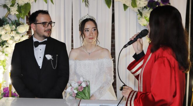 Yağmur ile Ulaş’a mutluluklar