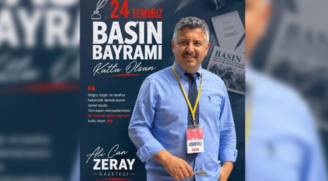 Zeray’dan 24 Temmuz mesajı