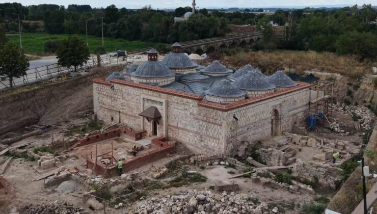 600 yıllık hamam geleceğe taşınıyor