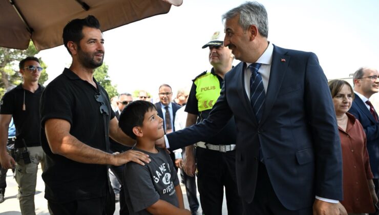Vali Sezer, gurbetçileri uğurladı