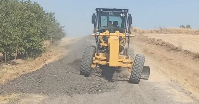 Oğulpaşa Köyü yolu yenileniyor