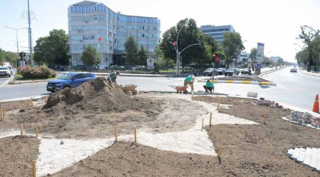 Orta refüje estetik dokunuş