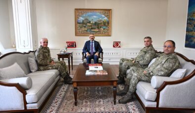 5’inci Kolordu Komutanı Davut Ala’dan ziyaret
