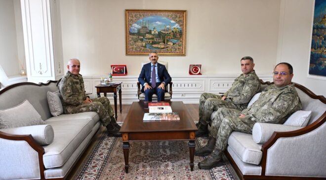 5’inci Kolordu Komutanı Davut Ala’dan ziyaret