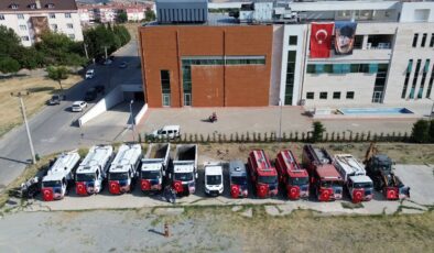 13 yeni araç hizmete girdi