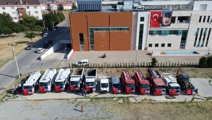 13 yeni araç hizmete girdi
