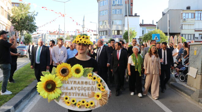 “34. Ayçiçeği Festivali” başladı