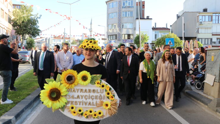 “34. Ayçiçeği Festivali” başladı