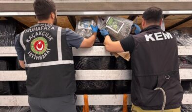 TIR’da 288 kilogram uyuşturucu ele geçirildi