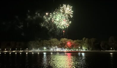 Meriç Nehri’nde muhteşem gösteri