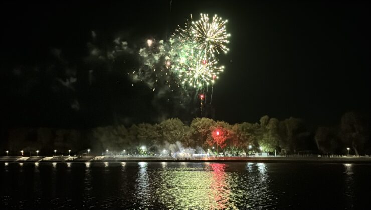 Meriç Nehri’nde muhteşem gösteri