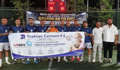 Abalar Köyü’nden lösemili çocuklara vefa