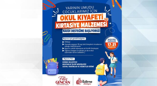 Başkan Gencan’dan öğrencilere müjde