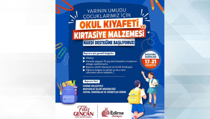 Başkan Gencan’dan öğrencilere müjde