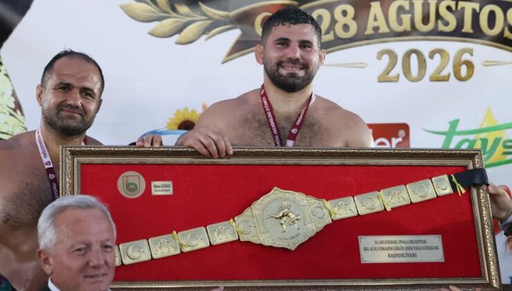 Başpehlivan Erkan Taş oldu