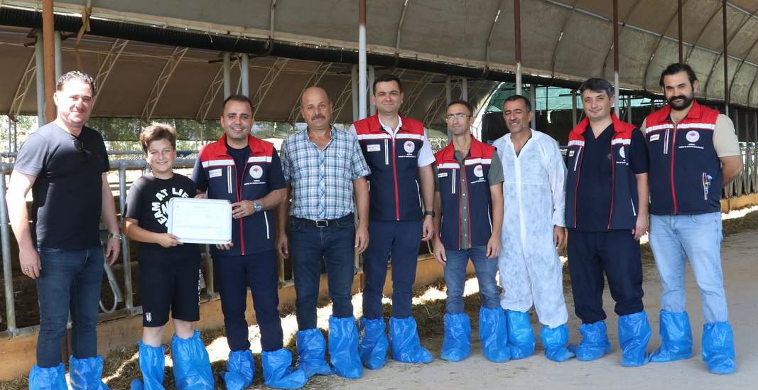 Bir işletme daha belge aldı