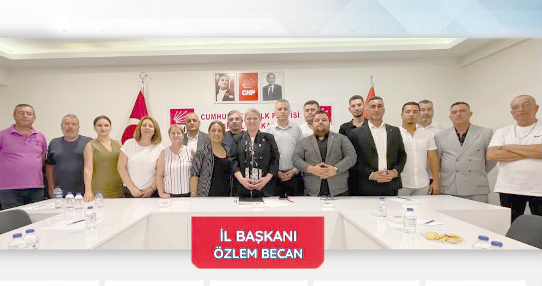 CHP Edirne’de görevler belli oldu
