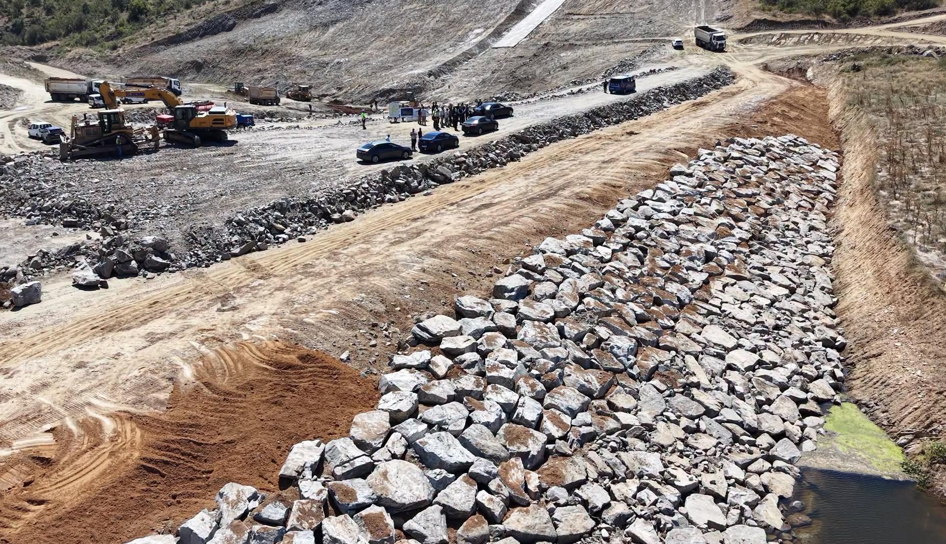 Çömlekköy Barajı’nda çalışmalar tam gaz