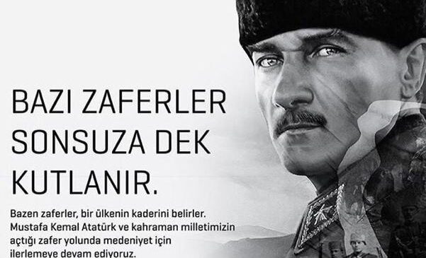 ‘Her şeyi 30 Ağustos Zaferi’ne borçluyuz’