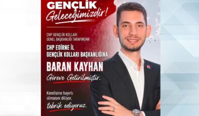Gençlik kolları Kayhan’a emanet