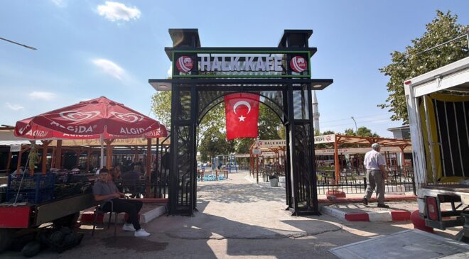 Lalapaşa’ya yakışan kafe