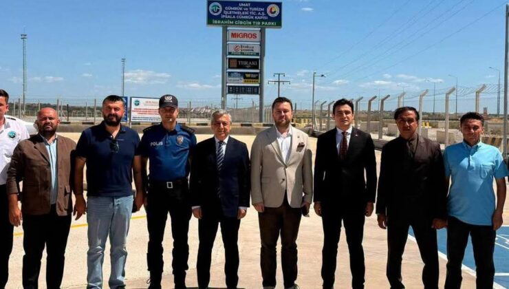 İpsala Sınır Kapısı ve TIR parkına ziyaret