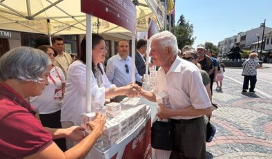 Gencan’dan vatandaşlara kandil simidi