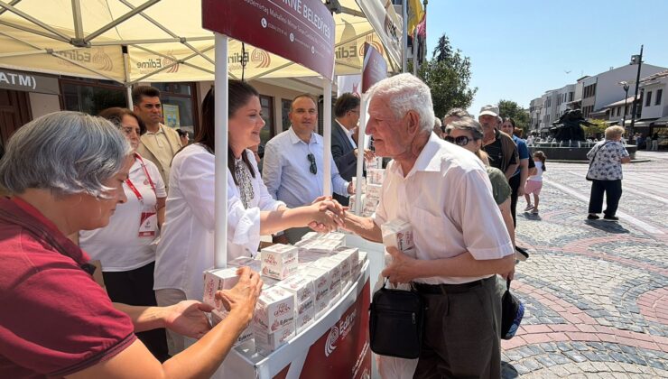 Gencan’dan vatandaşlara kandil simidi