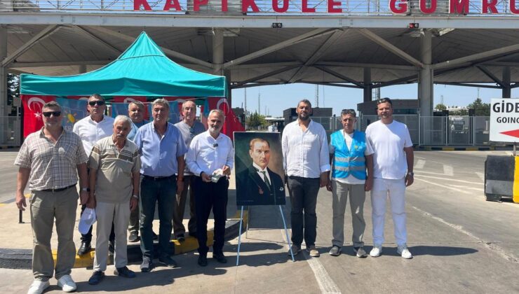 Kapıkule’den Atatürk ile fotoğraf