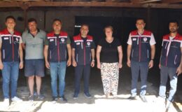 Kırsaldaki kadın yetiştiricilere ziyaret